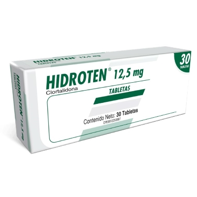 HIDROTEN CLORTALIDONA 12.5MG TAB X 30 